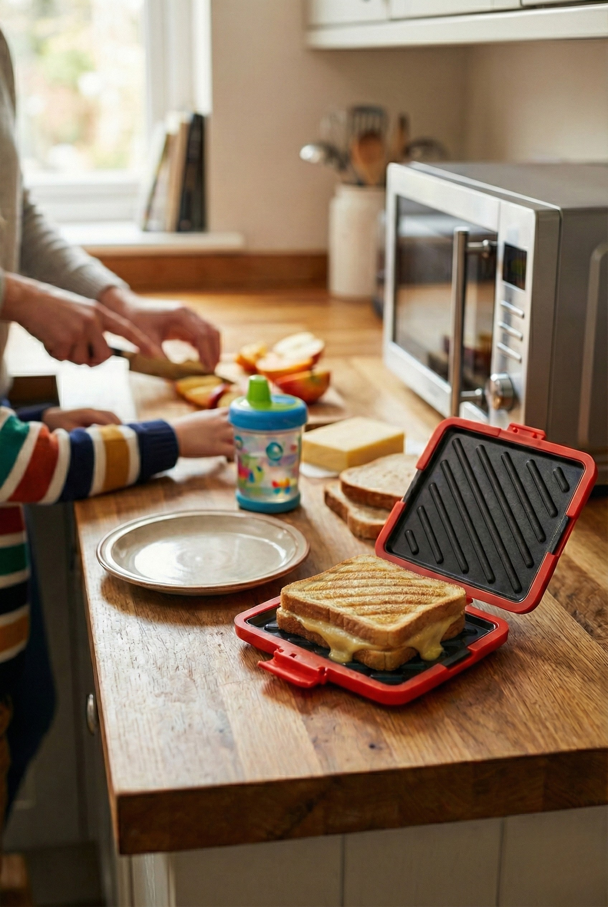 Easy toasties, easy clean